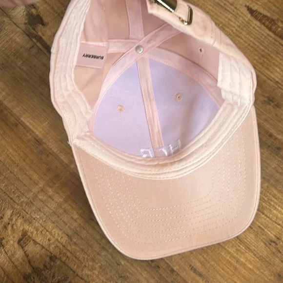 Pink Burberry Hat - Picture 3 of 8